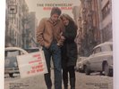 BOB DYLAN “FREEWHEELIN’ STEREO LP w/ BLOWIN’ STICKER
