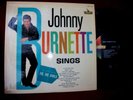 JOHNNY BURNETTE TWO ROCK/POP LP's  DREAMIN & SINGS on Liberty 1960 & 1961 VG++