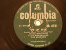 CLIFF RICHARD & SHADOWS - We Say Yeah/The Young Ones - INDIA prs 78 rpm RARE