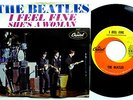 The BEATLES 45 I Feel Fine / Shes a Woman 1964 US PS H204