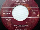 LITTLE SHY GUY Hot Rods rare R&B CALVERT 45 LET'S ROCK & ROLL MY LITTLE BABY d93