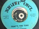 Chuck Kenwood 45 Rare R&B Soul Mover That's The Time I Have To Cry Night Owl VG