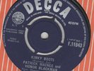 Patrick MacNee Honor Blackman Kinky Boots Decca F.11843 EX