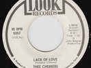 FREDDIE CHAVEZ Lack Of Love RARE M- northern soul 45 beach THEE CHEKKERS LISTEN