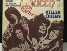 QUEEN - KILLER QUEEN - SUPER RARE PICTURE SLEEVE 7/45 ANGOLA EMI 1974 EX++++