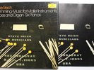 Steve Reich Rare Import Germany DG 3LP 