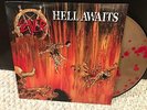 SLAYER Hell Awaits limited collector’s edition blood spatter LP Metal Blade