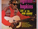 LIGHTNIN' HOPKINS: Live At The Bird Lounge LP (UK, Mono) Blues & R&B