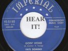 Fats Domino R&B 45 (Imperial 5180) Goin' Home /Reeling And Rocking   VG+