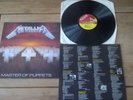 METALLICA - Master of Puppets, original UK 1986 Music For Nations MFN60 Vinyl LP