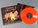 QUEEN A Kind Of Magic New Zealand LP flouro orange/pink vinyl