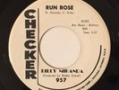 Wild R&B rocker   BILLY MIRANDA “Run Rose” on CHECKER orig ’60 demo nice HEAR