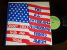 Crosby, Stills, Nash & Young -The All American Phonograph Record 2LP VG+ bootleg