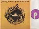 JON LORD (OF DEEP PURPLE) sarabande (1st uk press & inner) LP EX+/VG TPSA 7516