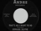 Northern Soul 45 - Leonard Wayne - That's All I Want To Do - Andre - mp3
