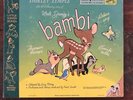 Walt Disney Bambi Little Nipper Series 10” 78rpm 3 Record Set Shirley Temple