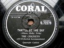 0555/ BUDDY HOLLY-That´ll be the day-I´m lookin´ for some to-KLASSIKER-Schellack
