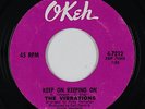 Northern Soul 45 - Vibrations - Keep On Keeping On - Okeh - VG+ mp3