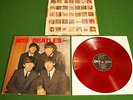 Beatles With the Beatles Japan LP 1st press 1966 red vinyl Odeon OP-7549