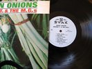BOOKER T. & THE M.G.s  LP- GREEN ONIONS- STAX 701- MONO- SOUL ROCK R&B GLOSSY