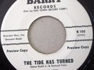 MARK IV'S The Tide Has Turned bw Whoe Baby That's All 45 BARRY NORTHERN SOUL EX