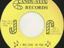 CANDI-BARS: I Believe In You / You're The One 45 (yellow label first, correctly