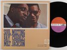 RAY CHARLES MILT JACKSON Soul Meeting ATLANTIC LP VG++ mono