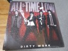 All Time Low Dirty Work 4th LP 2011 red vinyl New Found Glory rel on DGC Sealed