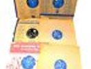 6 X 1950s pop 78RPM SHELLAC Singles BILL HALEY, FOUR KNIGHTS, PEGGY LEE - G17