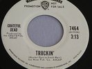 GRATEFUL DEAD Truckin' / Ripple (1971 U.S. WLP 45) LISTEN MP3