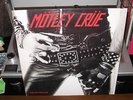 MOTLEY CRUE TOO FAST FOR LOVE VINYL LP RED ELEKTRA WITH LYRICS INSERT VG+/VG+