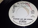 THE DARLINGS Two Time Loser / Please Let Me Know KAY KO 1002 PROMO SOUL 45 7