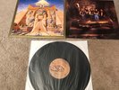 IRON MAIDEN LP Powerslave RARE GOLD STAMPED PROMO Capitol SJ-12321 NM/VG+