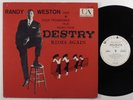 RANDY WESTON TRIO Destry Rides Again UNITED ARTISTS LP mono wlp