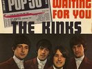 THE KINKS TIRED OF WAITING FOR YOU FRENCH ORIG EP 45 PS 7