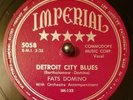 FATS DOMINO - Detroit City Blues/The Fat Man - Imperial 78 - 1ST RECORDING HEAR