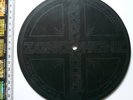 Zonophone etched picture disc record ca. 1900? shellac one sided Schellack #1284