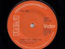 NORTHERN SOUL 45 PAUL ANKA - CAN'T HELP LOVING YOU / CAN'T GET ALONG RCA REISSUE