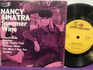 NANCY SINATRA Summer Wine REPRISE AUSTRALIA EP 7 Picture Sleeve 45 HAZLEWOOD