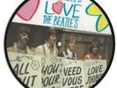 THE BEATLES 20th ANNIVERSARY PICTURE DISC SINGLE 1987 ALL YOU NEED IS LOVE/RICH