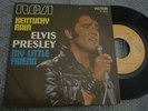 # Elvis Presley KENTUCKY RAIN / MU LITTLE FRIEND Italy 1970 Promo 7