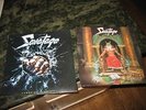 SAVATAGE 1985 Power Of The Night & 1987 Hall Of The Mountain King NM LPs metal