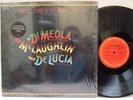 JOHN MCLAUGHLIN/AL DI MEOLA/PACO DE LUCIA - Friday Night in San Francisco LP US