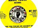 HERMAN GRIFFIN ARE YOU FOR OR AGAINST ME SOUL R&B  45 RPM RECORD