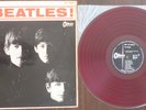 The Beatles - Meet The Beatles (1966) LP (VG+)  SUPER Rare RED Vinyl MONO 1st