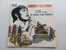 CLIFF RICHARD  1968 UK E P CONGRATULATIONS CLIFF SINGS 6 SONGS  NR MINT SHOP NEW