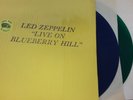 LED ZEPPELIN Live on Blueberry Hill I II 1970 green blue vinyl 2LP TMOQ EX-/VG+