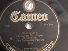 The University Players - 78rpm single 10-inch – Cameo #749 Collegiate