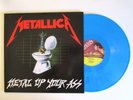 METALLICA METAL UP YOUR ASS LP IMPORT ORANGE VINYL NO LIFE TILL LEATHER