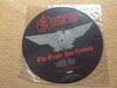 Saxon picture disc original vinyl Rare LP The Eagle has Landed 1982 fully signed